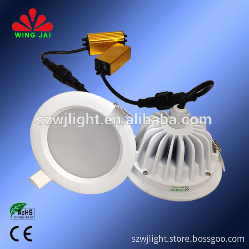 High power ip65 outdoor energy efficient 5630smd recessed 12w led ceiling down light